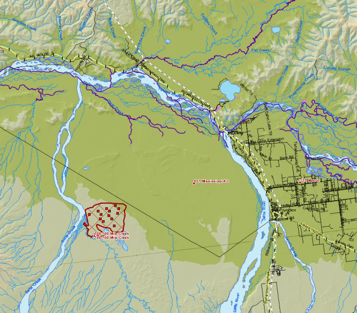 Maps_100 Mile Creek Fire 6114