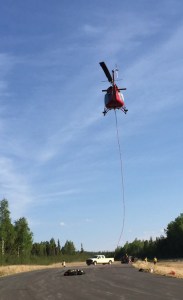 Fire 155 Seaton Roadhouse Fire, May 20, 2015 Alaska Division of Foreestry photo