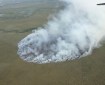 Aerial view of the Eli River Fire
