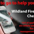 Graphic: Where to go to help you know. Wildland Fire Mobile Cheat Sheet.