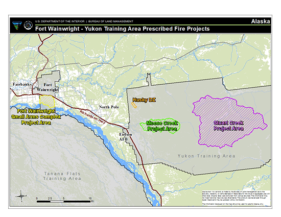 Map of areas that are part of prescribed burning starting as early as Tuesday, May 8 and continuing through the end of the month.