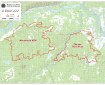 Perimeter map of the Mooseheart and Zitziana River fires.