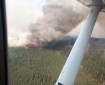 The McArthur Creek Fire near the Alaska/Canada border as seen from the air on Saturday, June 29, 2019. Photo by Peter Talus/Alaska Division of Forestry