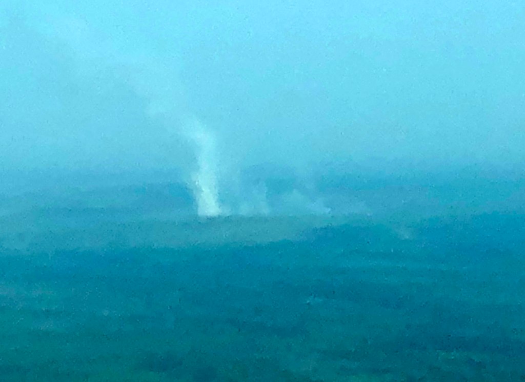 Aerial Photograph of Fire 687 on July 26th 2019