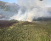 Smoke observed by firefighters in the Mystery Creek drainage during a monitoring flight of the Swan Lake Fire on Friday, August 9, 2019. Photo by Nick Adamson/Alaska Division of Forestry