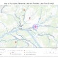 Map of Porcupine, Ninemile Lake and Flooded Lake fires