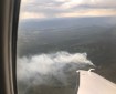 Photo of the Any Creek Fire on June 13, 2020.