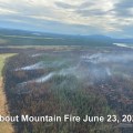 Aerial photo June 23rd 5pm by Type 3 Incident Commander Pat Johnson