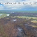 About Mountain Fire Aerial June 23 2021