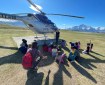 DOF's Robin Ace with Students & Helitack