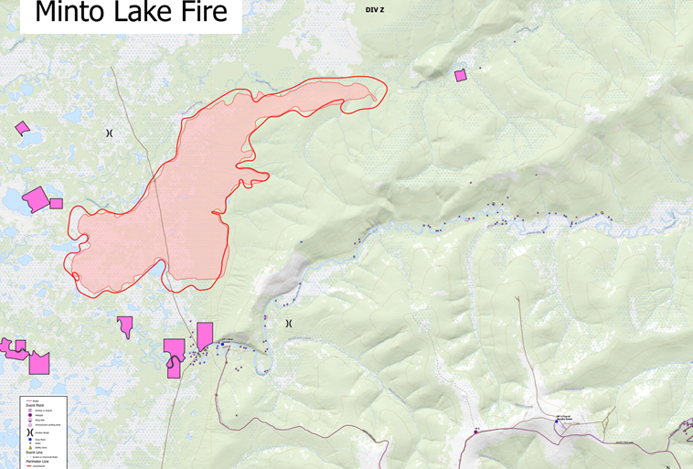 Minto Lakes Fire Evacuation Level Change Alaska Wildland Fire