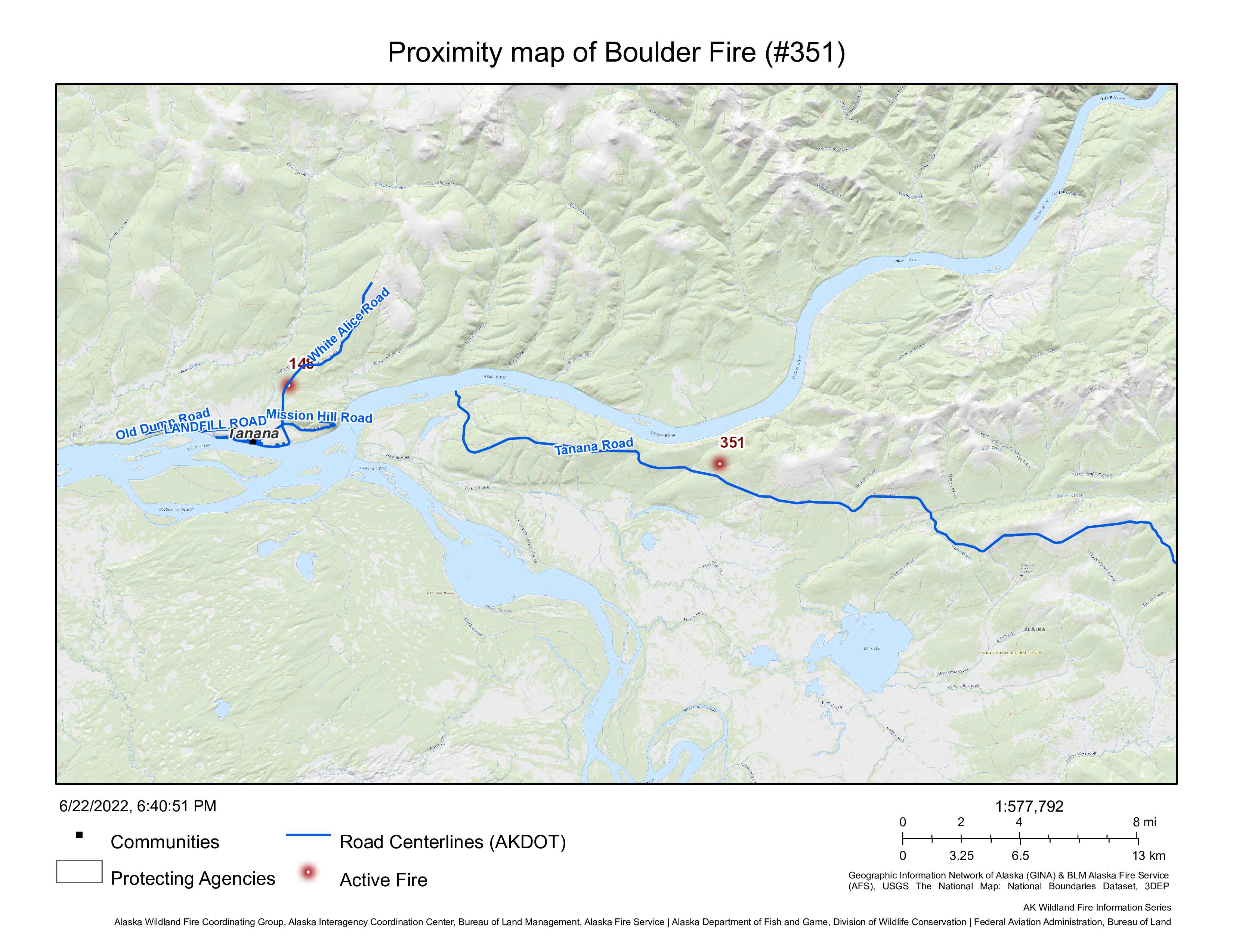 map with fire #351 along river