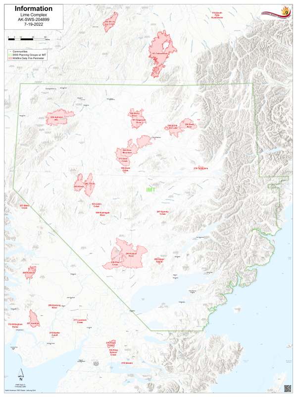 July 19 Lime Complex Map