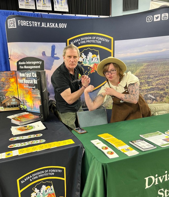 Fairbanks DOF Staff at the IABA Home Show