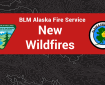 Graphic for new wildfires in BLM AFS area