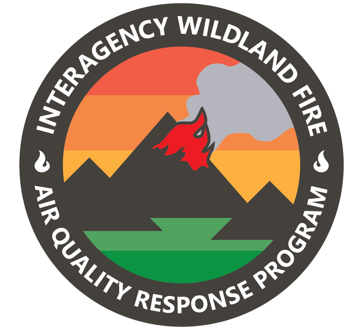 Interagency Wildland Fire Air Quality Response Program colorful logo.