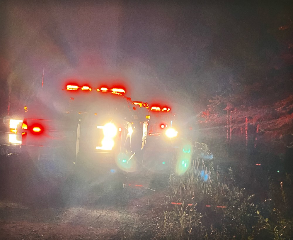 City and Rural Deltana Fire Departments on scene with DOF techs for powerline fires.