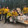 Firefighting module from Hooper Bay, Alaska supports the Delta Area in the 2023 Alaska Fire Season.