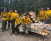 Firefighting module from Hooper Bay, Alaska supports the Delta Area in the 2023 Alaska Fire Season.