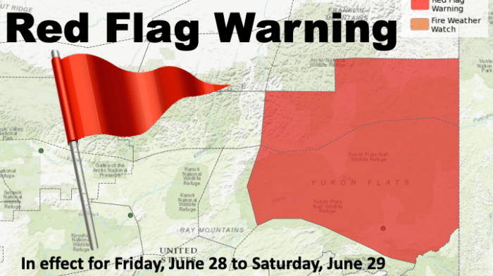 Red Flag Warning and burn permit suspensions for Friday, June 28, 2024 ...