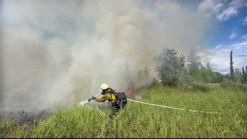 Montana Creek Fire #312 Initial Attack
