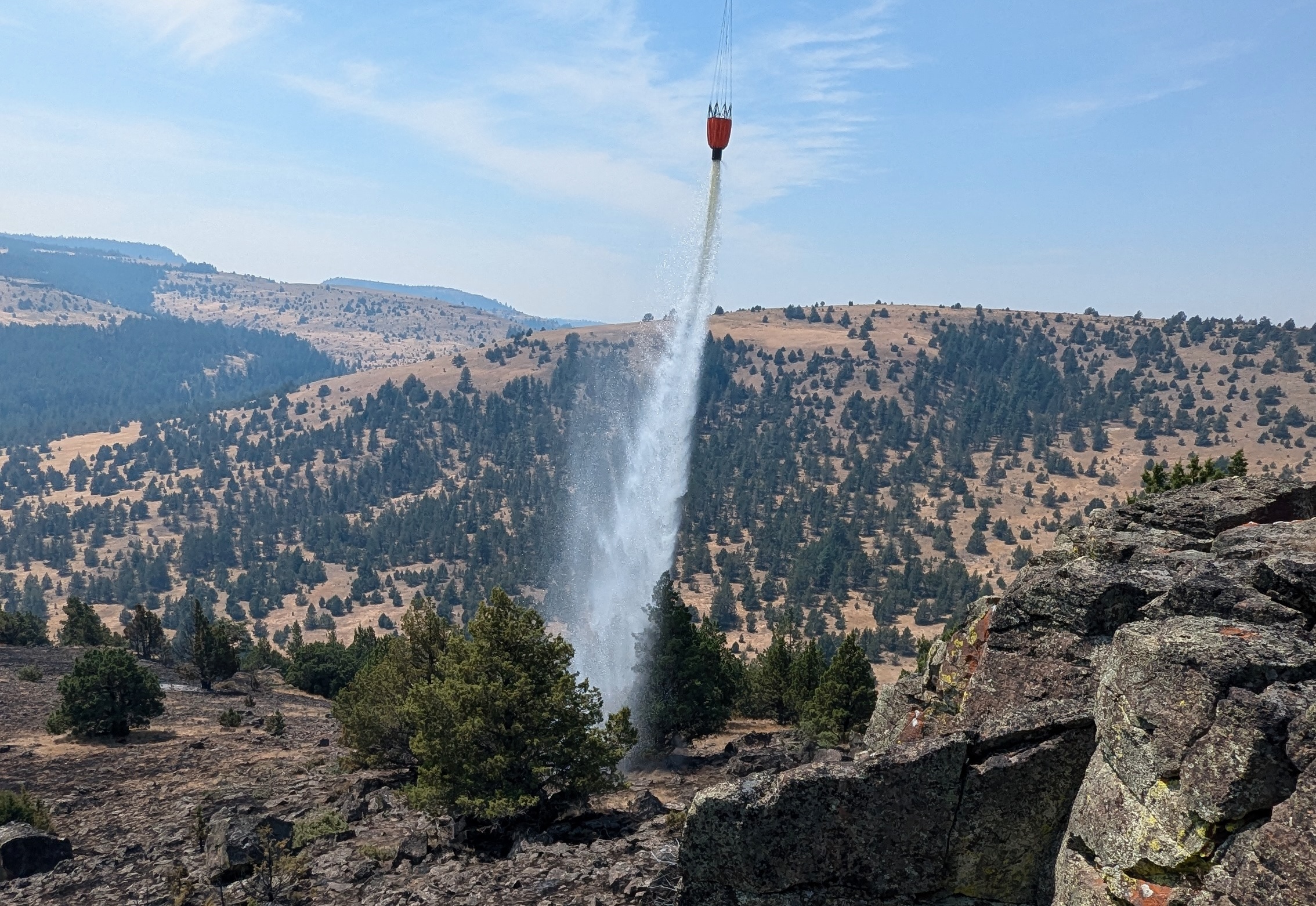 Alaska Strike Team mops up and improves containment on the Indian Hollow fire in the Parrish Cr Complex.