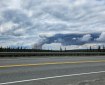 Nelchina Glacier smoke column looking south from the Glenn Highway