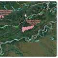 Map showing Nenana Ridge Complex fires