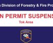 Tok area burn suspension banner