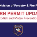 Burn Suspension Lifting graphic for Kenai, Kodiak, and Matsu prevention areas