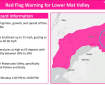 Graphic for Red Flag Warning.